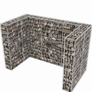 4mm Welded Gabion Bin Surround Steel Waste Container Enclosures