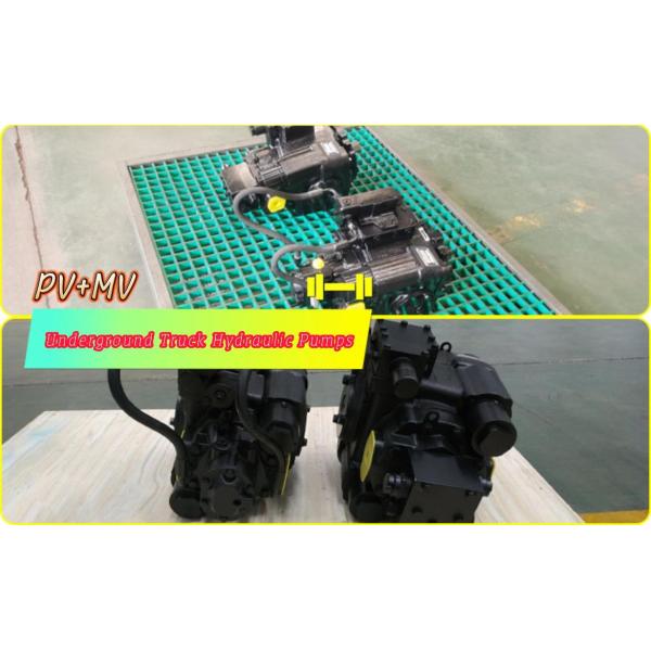 Piston pump for mining