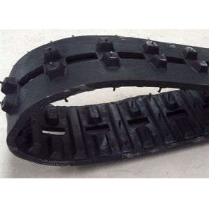 Agricultural Snowmobile Rubber Track 140mm Width For Robot / Motorcycle Systems