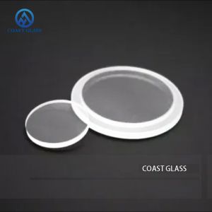 Fused Silica Window Circular Transparent Quartz Glass Plate With Step