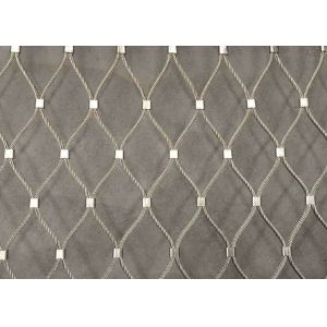 316L Stainless Steel Rope Wire Mesh 2x2 3x3 Hand Woven