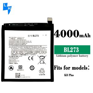 K8 PLUS 100% Original Secondary Lithium Battery BL273 for Lenovo K6 Note 4000mAh