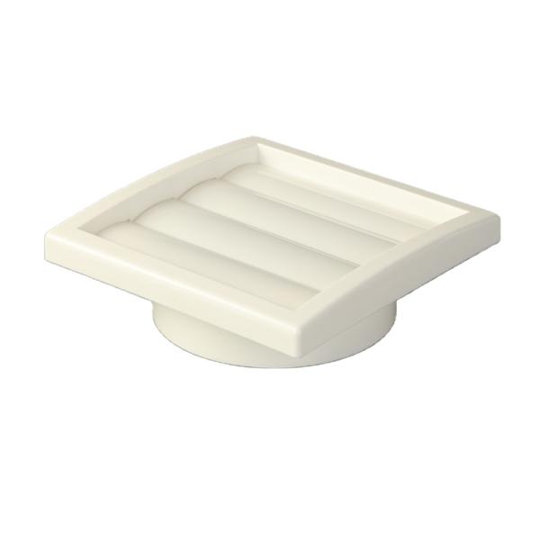 Mass Production Plastic Ventilation Fixed Louvre Wall Exhaust Grille with Custom Design