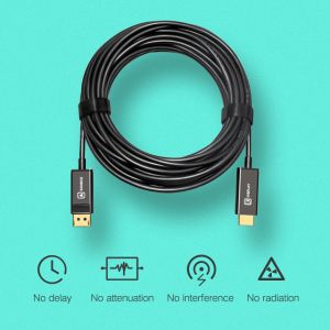 28 30 32AWG Displayport To HDMI Cable 4K Resolution