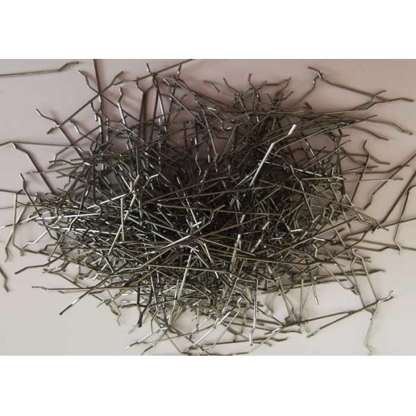 Buy Copper Coated Hooked Ends Steel Fiber OEM Available ISO Certified at wholesale prices