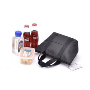 Sparkling Insulated Cooler Lunch Bag with Silver Wire