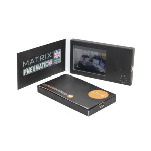 Quality Promotional Hd Video Brochure Lcd Greeting Card For Invitation for sale