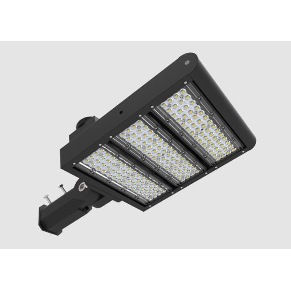 Buy ETL DLC LED Parking Lot Lights / 150W Modular Pole fixture For outdoor Garden Lamp at wholesale prices