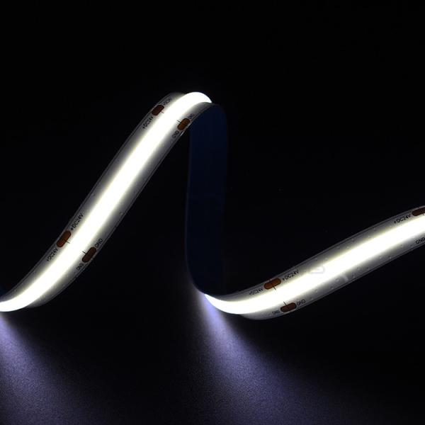 Cob LED Strip Lights 504 Leds/m 5M Warmer White 2700K CRI 90+ Super Bright