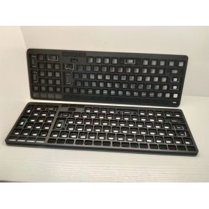 Rectangular Injection Molded Plastic Keysets Cover Enclosure High Precision