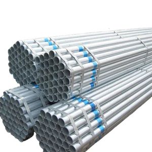 Q235 Galvanized Welded Steel Pipe 4 Inch Beveled Chamfer Ends