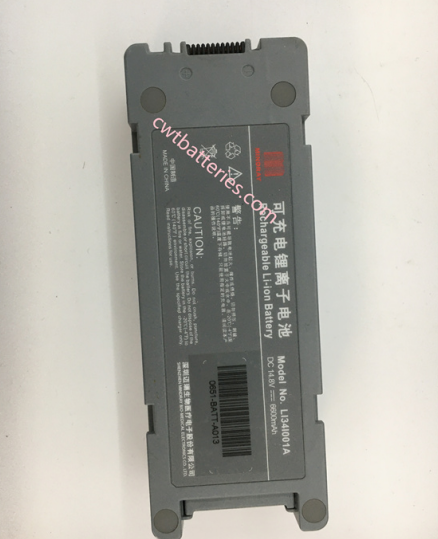 Rechargeable Lithium Ion Used Batteries 14.8V 6600mAh Mindray Defibrillator LI34I001A