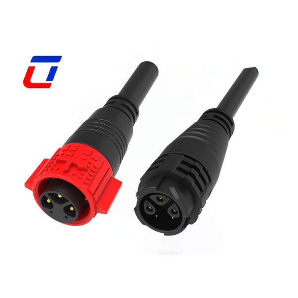 Multi Pin Male Female Connector M19 3+2 Pin Wire To Wire Low Current Power Data