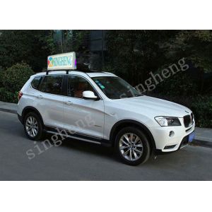 P5 Outdoor Advertising Taxi Screen Car Message Roof Sign For Taxi Top Display