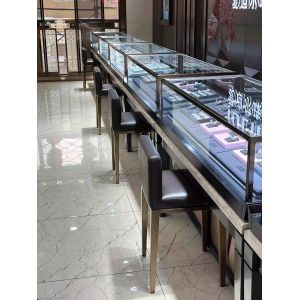Anti Rust Luxury Display Cabinets Hardware Mall High End Display Cabinets