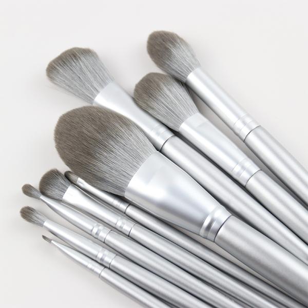 Beauty Care Make Tools Silver Rigorous Workmanship Cosmetic Brush