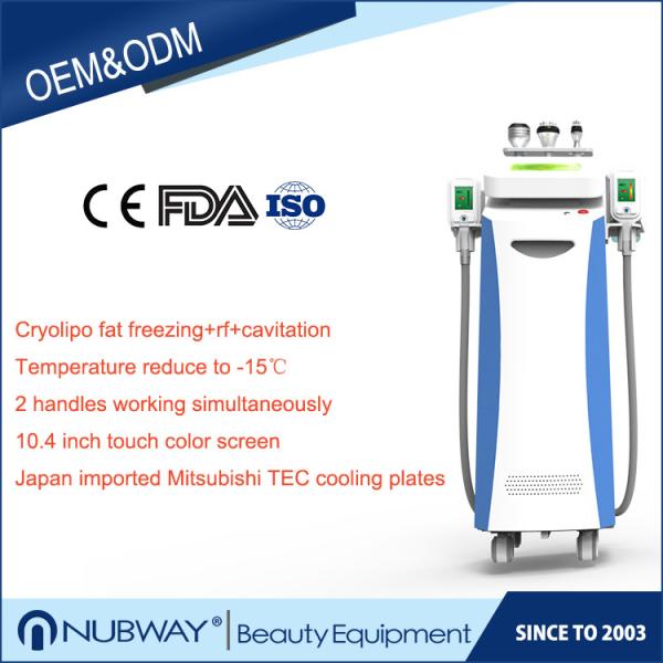 OEM 2018 top selling multifunctional RF cavitation and Cryolipoly 3 in 1 fat
