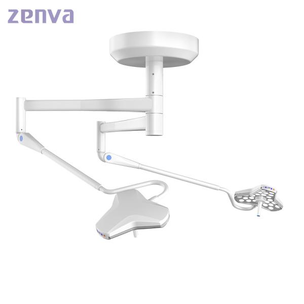 Buy Double Head Medical Exam Lights Ceiling Mount 120000 Lux at wholesale prices