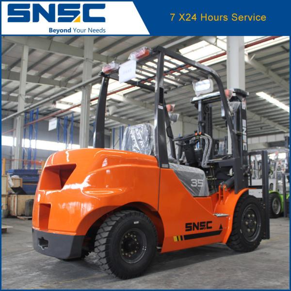 Saudi Arabia Snsc 3.5 ton diesel forklift with Lift Height 5000mm and High Load