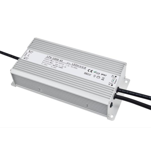 1000-1500W Waterproof LED Power Supply for LED Lighting with Easy Installation and Maintenance