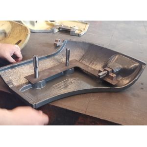 Mini Excavator Small Counterweight 14kg With Smooth Surface OEM Service