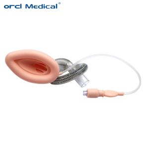 Disposable Silicone Reinforced Laryngeal Mask Airway Surgical Anesthesia Airway