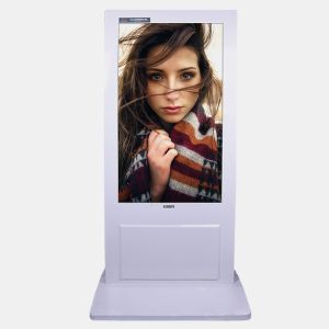 49 Inch Interactive Touchscreen Display Dustproof Industrial Grade Paint