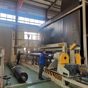 0.75mm HDPE Geomembrane Fish Farm Pond Liner for Aquaculture ASTM GRI-GM13