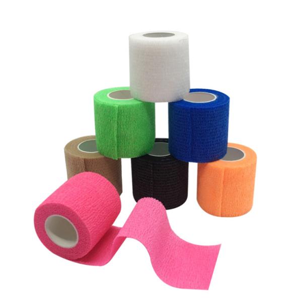 Gauze Tattoo Self Adhesive Cohesive Disposable Tattoo Grips Cover