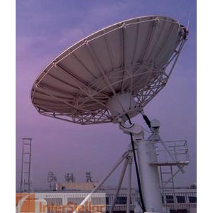 Quality 6.2m ku Band Earth Station Antenna / Uplink Station Satellite Communication Antenna for sale