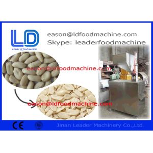 Quality Stainless Steel Peanut Processing Machine , 300kg / h Peanut Slicer Machine for sale