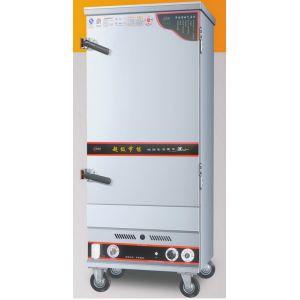 Quality Single Door Gas Food Steamer 2000Pa Luxurious No Folded 700x640x1665mm for sale