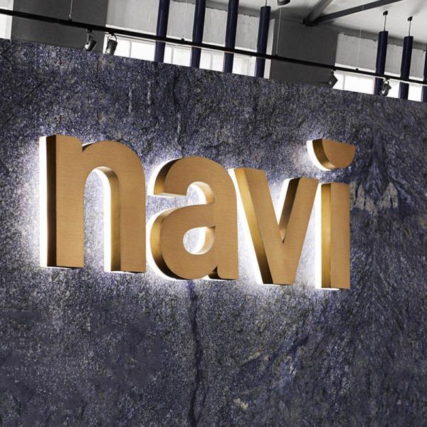 Outdoor Advertising Led Letter Sign Customized 3d led Channel Backlit Letter Sign