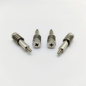 China A4 Stainless Steel Shoulder Spring Screws M3 Phillips Drive 34mm on sale