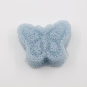 Blue Gray Gently Exfoliating Konjac Sponge Soft Facial Cleansing Sponge