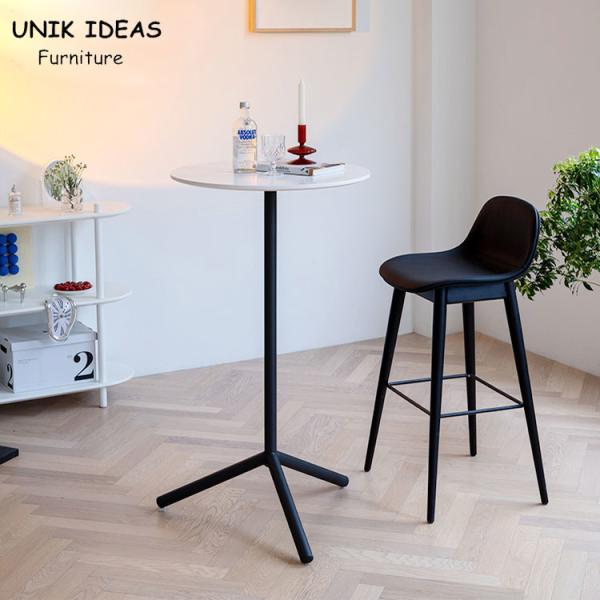 Buy Restaurant Kitchen Bistro Bar Tables 110cm High Round Modern at wholesale prices