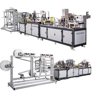 Semi Auto Surgical 35pcs/Min KN95 Face Mask Making Machine