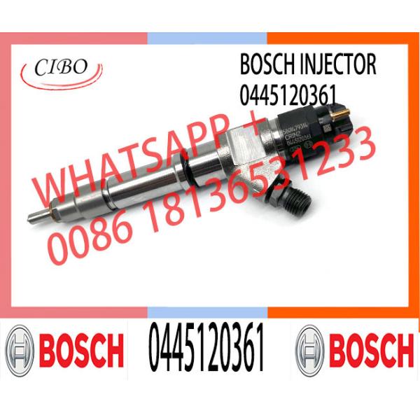 Buy Fuel Injector 0445 120 361 Common Rail Fuel Injector 0445120361 For Cumins ISF 3.8 at wholesale prices
