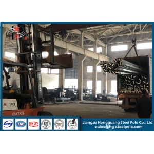 Quality Overhead Transmission Electrical Power Pole , Customized Stainless Steel Pole for sale