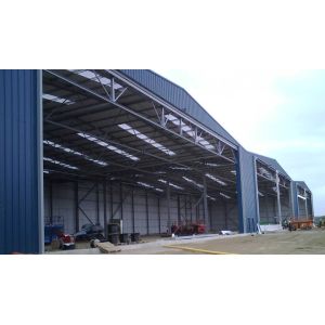 Prefabricated Light Steel Warehouse Building Construction Two Story Steel