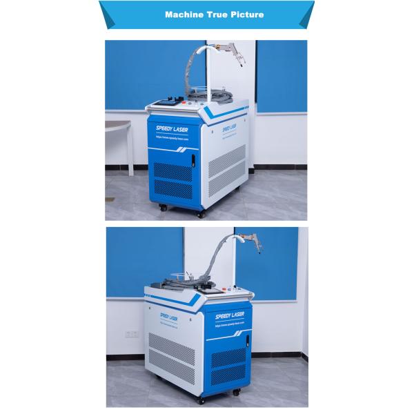 Nanjing Speedy Laser Hand held 1000W 1500W laser Welding Machine stainless steel welding
