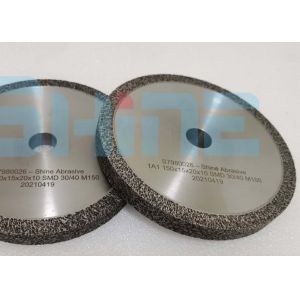 China 30/40 Grit 150mm Ceramic Diamond Grinding Wheel Metal Bond on sale
