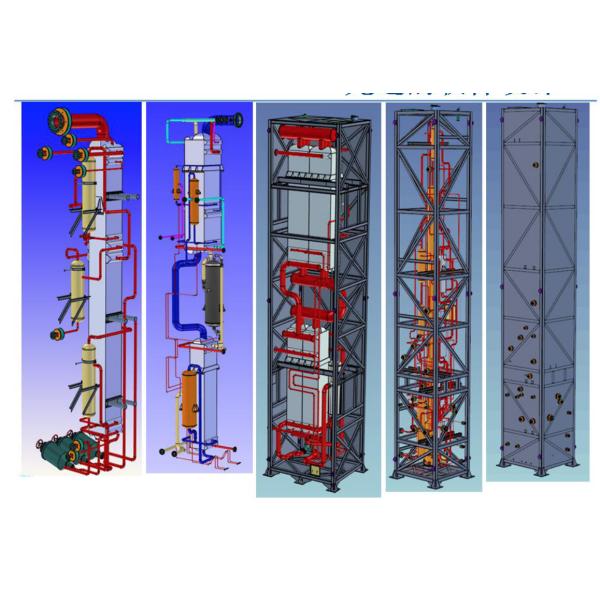 ASME Vacuum Brazed Aluminum Air Sepration cooler Designing and Manufacturing