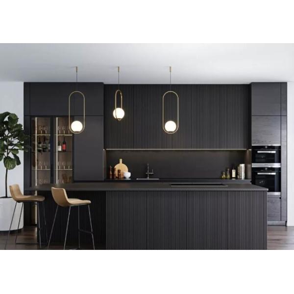 Waterproof Fireproof Advantage YALIG Straight Line Silver 2 Pac Kitchen Project with Small Island