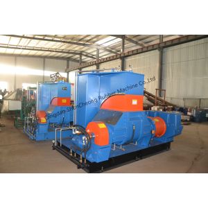 110kw Rubber Kneader Machine / Rubber Internal Mixer With PLC