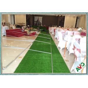 Outdoor Wedding Party Decoration Landscaping Artificial Turf 5 - 7 Years