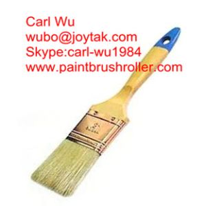 Quality Natural pure bristle Chinese bristle synthetic mix paint brush wood handle plastic handle 2 inch PB-015 for sale