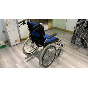 Orange Lightweight Aluminum Manual Wheelchair 863L Fit Up Armrest