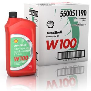 Monograde AeroShell Engine Oil W 100 Plus Aviation Engine Oil