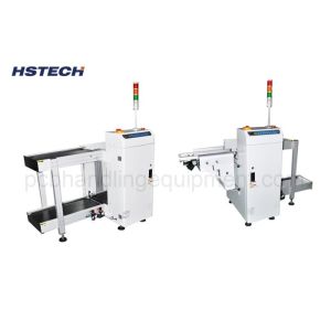 Magazine Collecting 6 Seconds SMEMA Signal 0.4mm PCB Loader Hanling Machine